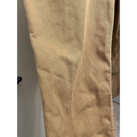 Men’s L.L. Bean Work Jeans Denim Pants Brown Tan Size 32x26  OPG74 Cotton Vtg - Picture 11 of 16